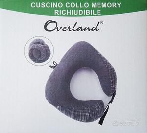 Cuscino collo memory richiudibile