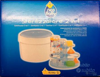 Sterilizzatore per biberon e/o ciucci