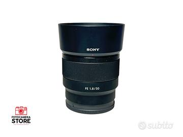 Sony FE 50mm 1.8 (GARANZIA 2 ANNI)