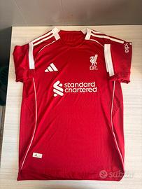 Maglia Liverpool FC Home 2025/26 Authentic T:L