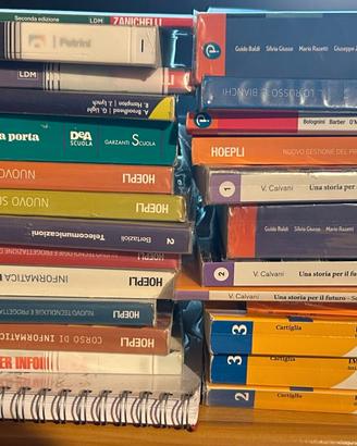 Lotto libri ITIS – elenco completo in descrizione