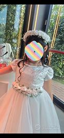 abito comunione bambina Monnalisa