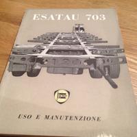 Lancia Esatau 703 - uso manutenzione 1959