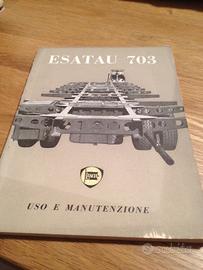 Lancia Esatau 703 - uso manutenzione 1959