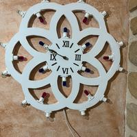 Luminaria con orologio