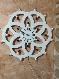 Luminaria con orologio