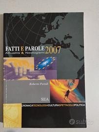 libro  fatti e parole 2007