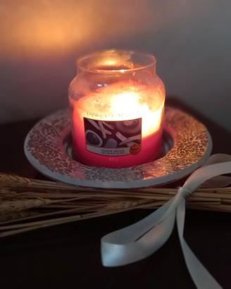 Piatto porta candele della yenklle candle nuovo
