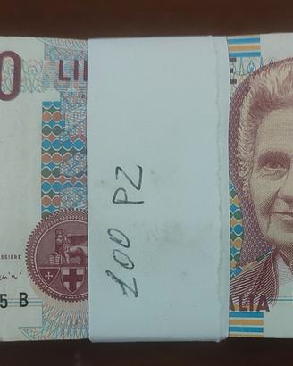 Mazzetta 100 pezzi 1000 Lire Montessori 