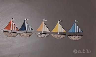 Calamite barchette decorative