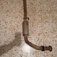 tubo di scarico anteriore con catalizzatore 