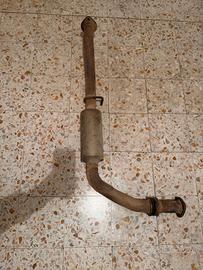 tubo di scarico anteriore con catalizzatore 