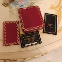 scatola Cartier per accendino completa di tutto 