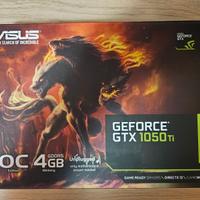 Scheda video Asus NVIDIA Gtx 1050 TI Cerberus 4gb