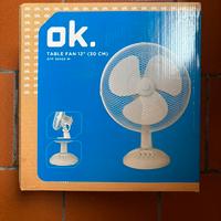 Ventilatore da tavolo 30 cm 180 gradi