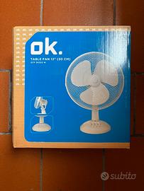 Ventilatore da tavolo 30 cm 180 gradi