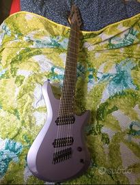 Chitarra Kiesel Vanquish 8 corde multiscala 