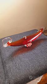 Gondola fatta in vetro di Murano perfette condizio