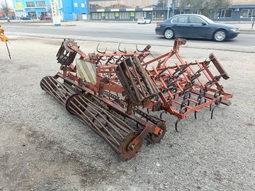 vibrocoltivatore con doppio rullo da 3,20m