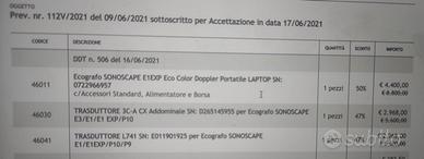 ecografo sonoscape E1EXP colordoppler portatile