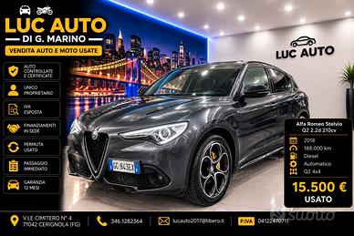 Alfa Romeo Stelvio 2.2 Turbodiesel 210 CV AT8 Q4 S