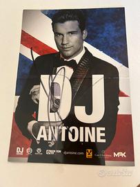 Volantino autografato Dj Antoine