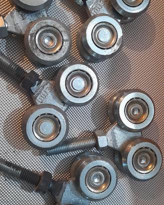 Carrelli scorrevoli a 4 ruote a bagno di sfere