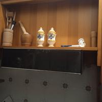 Angolo Cottura in Pino Russo Vecchia America