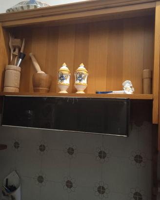 Angolo Cottura in Pino Russo Vecchia America