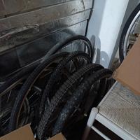 lotto ruote copertoni cerchioni bici 26