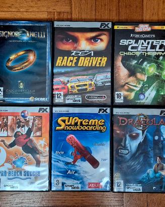 Giochi PC computer azione sport Fx Videogioco 