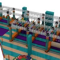 Gioco Percorso Avventura per Bambini Ninja Warrior