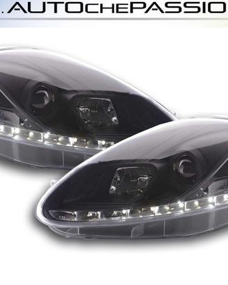 Fari anteriori DAYLINE neri per ABARTH FIAT GRANDE