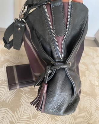Borsa Gianni Conti con portafoglio coordinato