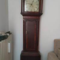 Antica pendola inglese "longcase" XIX secolo