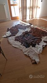 tapeto in pelle di mucca