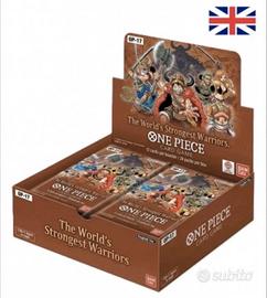 ✅ One Piece OP-17  SEALED Box ENG PRE ORDINE