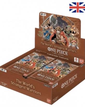✅ One Piece OP-17  SEALED Box ENG PRE ORDINE