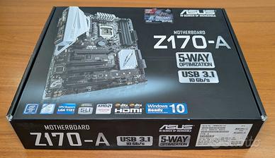 Intel i7 6700 + Asus Z170-A + RAM 16Gb