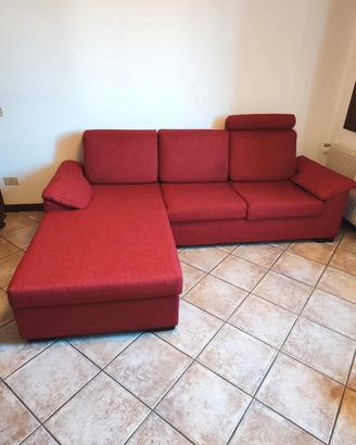 Divano 3 posti con penisola