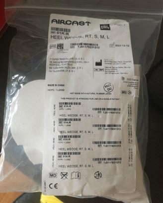 AIRCAST- HEEL WEDGES - Kit cunei calcaneari