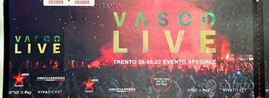 Biglietti Vasco Live Trento 2022