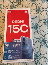 Redmi15c nuovo in scato