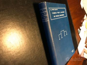 Belluzzi "Formule per il calcolo dei portali inc"