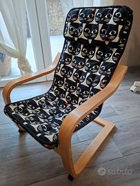 poang poltrona ikea bambini 