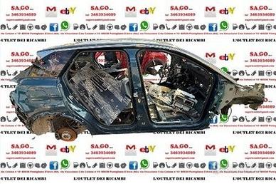 SCOCCA LATERALE, TETTO, PUNTE ,TAGLIATA PEUGEOT 30