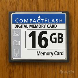 Scheda di Memoria CompactFlash CF 16GB