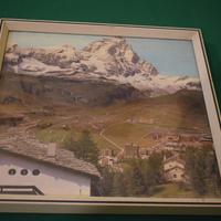 Quadro foto paesaggio montagne