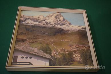 Quadro foto paesaggio montagne