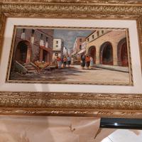 Quadro strada di quartiere